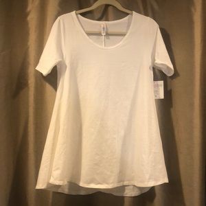 NWT LuLaRoe XS Solid White Perfect T special posting for chelle2106